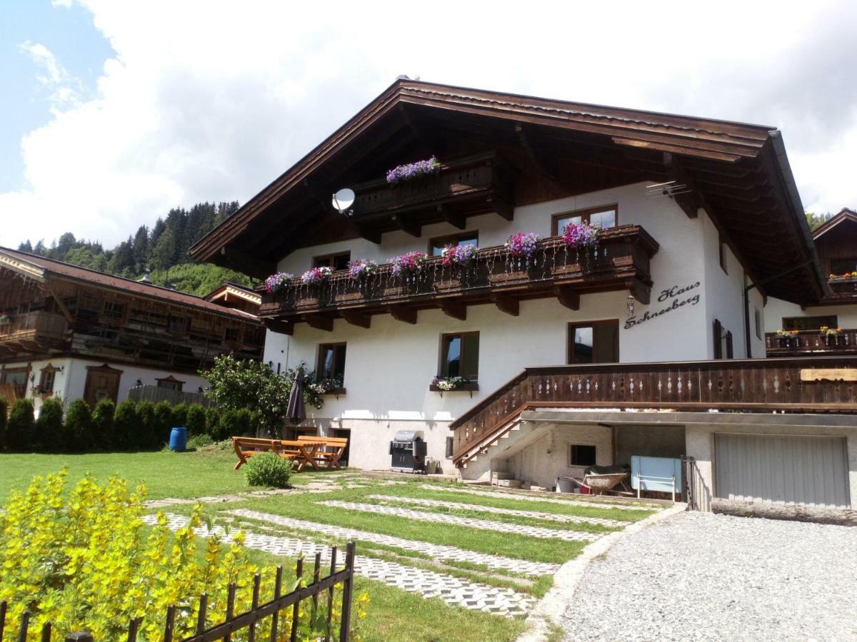 Apartmán Haus Schneeberg Mit Hochkoenig Card Mühlbach am Hochkönig Exteriér fotografie